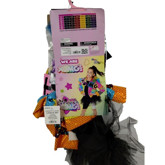 Rubies Girls S (6/6X) Jojo Siwa XOMGPOP Halloween Costume - Picture 3 of 8